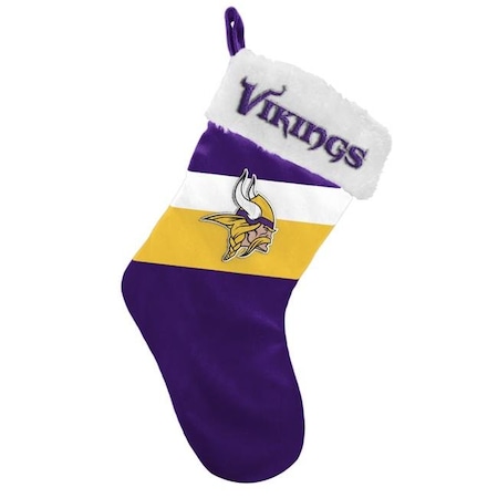 Forever Collectibles 9418502053 Minnesota Vikings Basic Holiday Stocking